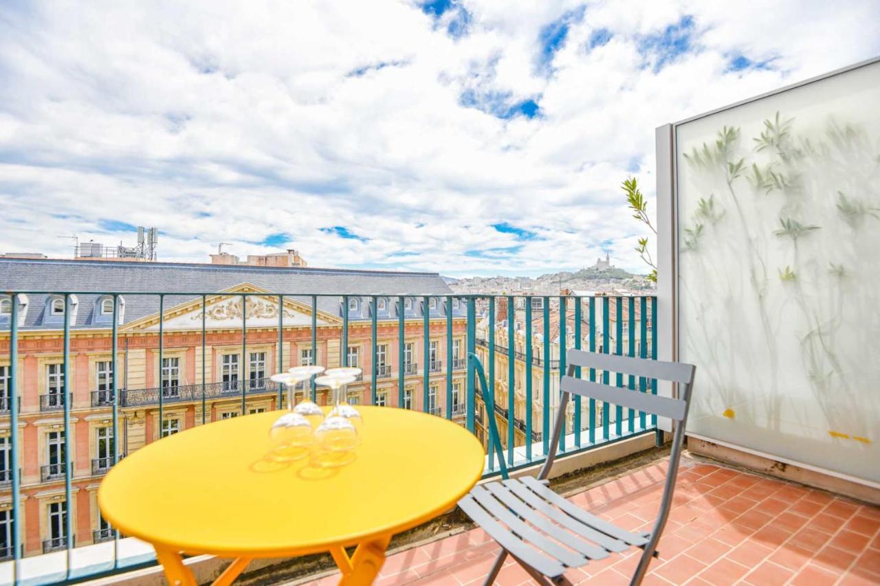 La Canebiere - Appart 2 Chambres Avec Terrasse Marseilles Exterior foto
